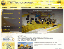 Tablet Screenshot of br.volunteerministers.org